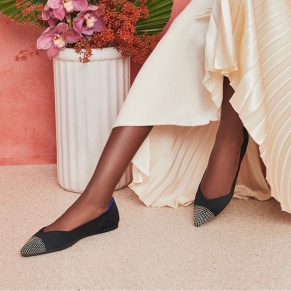 Rothy’s licorice with metallic point, 8.5 - Picture 12 of 14